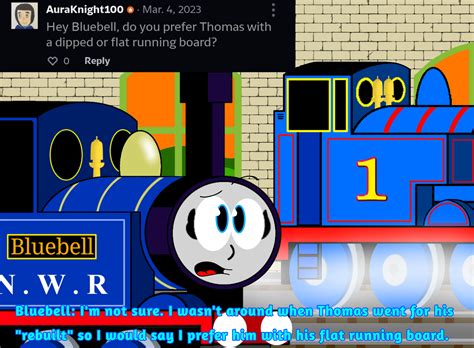 Ask Bluebell #7 by railyardman11 on DeviantArt