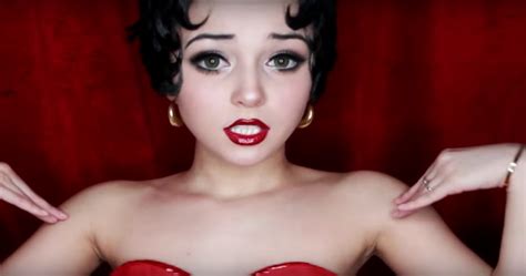 Woman transforms herself into Betty Boop / Boing Boing