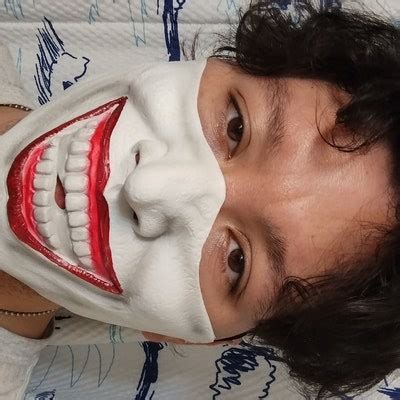 Joker Half Face Latex Mask - Etsy