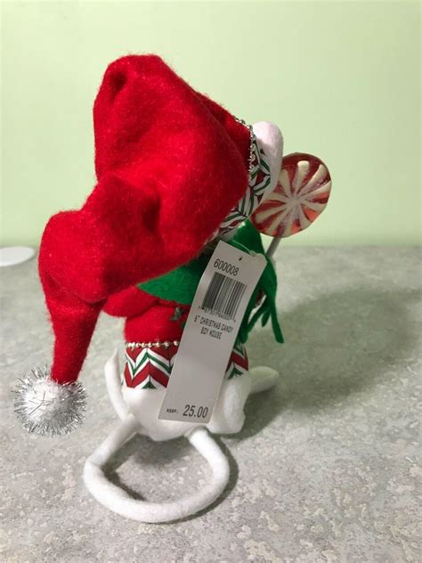 Annalee Christmas Candy Mouse / NWTS / 6in. / Christmas | #3887383070