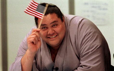 Akebono, sumo wrestler who became his sport’s first non-Japanese grand ...