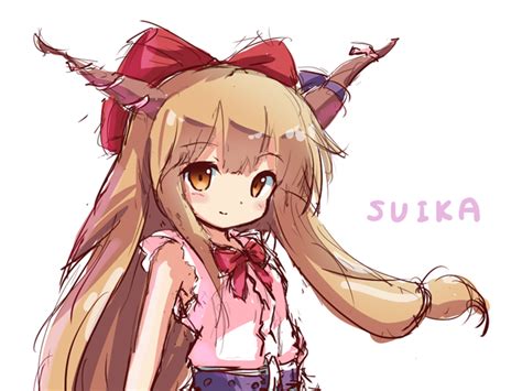 ibuki suika (touhou) drawn by ryogo | Danbooru
