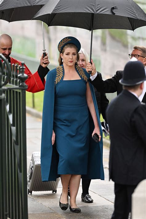 Dress worn by Penny Mordaunt in starring coronation role goes on