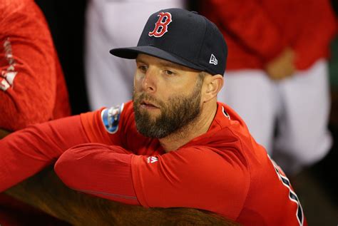 Dustin Pedroia was stopped by security inside Dodger Stadium before Game 3