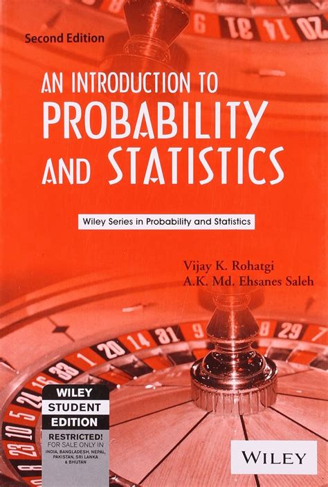 introduction  probability  statistics  ed rohatgi saleh