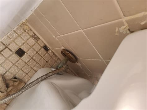 Help with new skirted toilet hitting supply line -- is there a solution