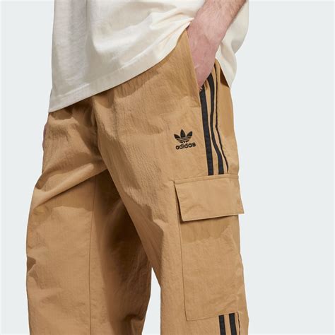 Clothing - Adicolor Classics 3-Stripes Cargo Pants - Brown | adidas Israel
