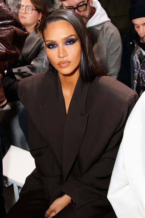 Cassie Is a Must-See at Paris Fashion Week in Oversized Suit | Us Weekly
