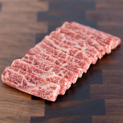 australian wagyu short rib yakiniku style oz kai wagyu