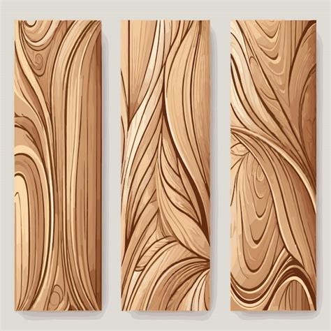 Premium Vector | Wood pattern vector