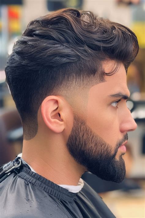 trending haircuts  men  curly wavy straight styles