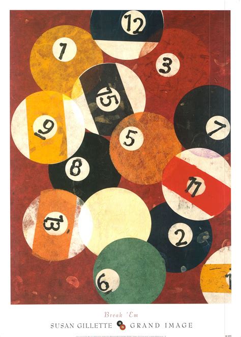 Break'Em, 2004 by Susan Gillette - 20 X 28 Inches (Art Print