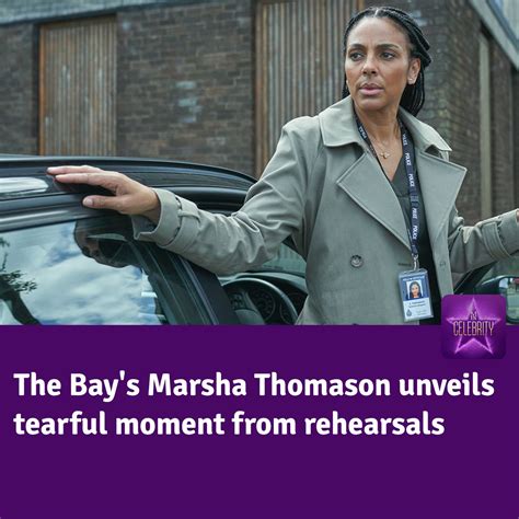 Celebrity - The Bay's Marsha Thomason unveils the tearful moment | Facebook