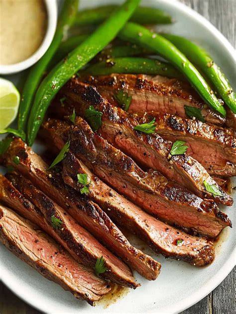 Mouthwatering Grilled Flank Steak with Quick Marinade Magic - Taylor
