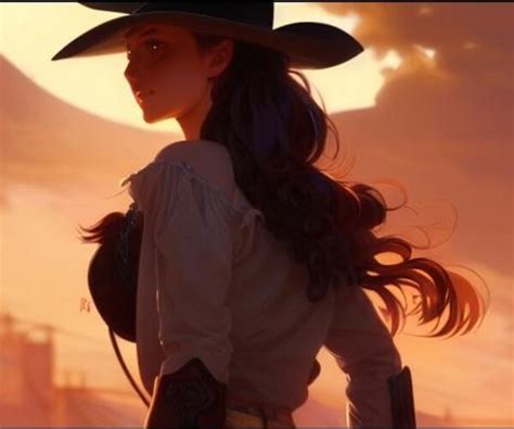 artstation   girl western  jpg artstation pack artworks