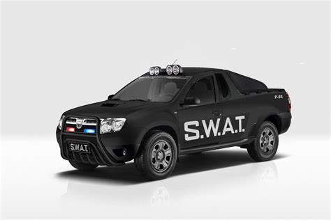 Dacia Duster Pick Up - SWAT 01 by GaryRoswell007 on DeviantArt