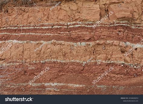 dirt layers texture soil layers diagram vector photo  trial