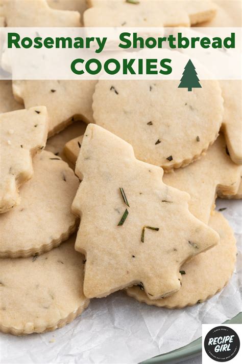 Rosemary Shortbread Cookies - Recipe Girl