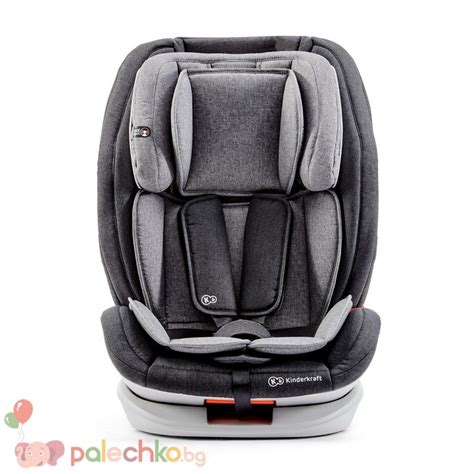 Столче за кола KinderKraft Oneto3 Сиво - Палечко.БГ - Детски играчки