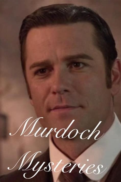 Yannick Bisson as detective Murdoch