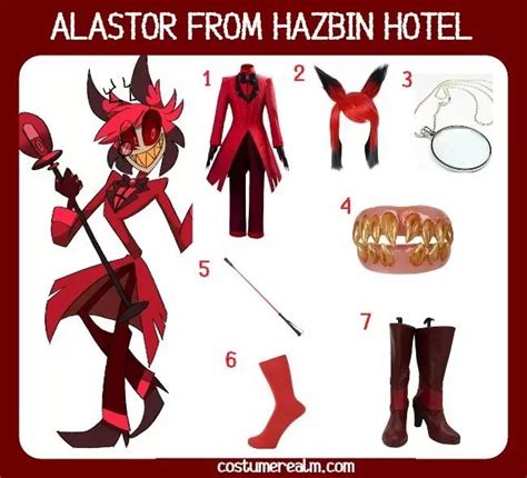 Diy Alastor costume | Hotel, Cosplay costumes, Fandom outfits