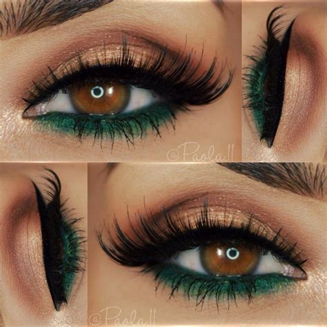 Makeup For Brown Green Eyes - Wavy Haircut