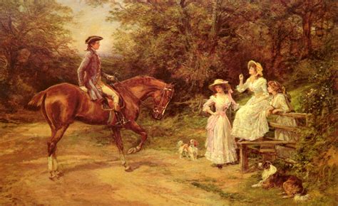 Painting of Heywood Hardy (1842-1933) artist, Heywood Hardy (1842-1933 ...