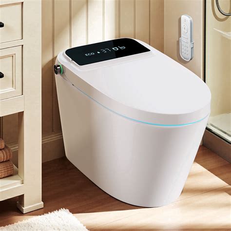 BCANHOME Smart Toilet with Built-in Bidet, One-piece Toilet Seat with