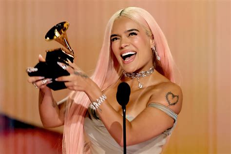 Karol G Celebrates Historic First Grammy Win - Techno Blender