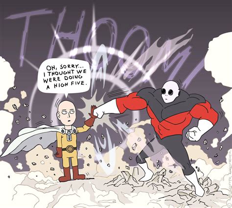 Saitama vs Jiren... by cSvanstromer on DeviantArt