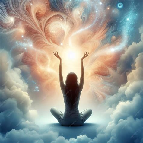 Premium Photo | Person experiencing spiritual awakening