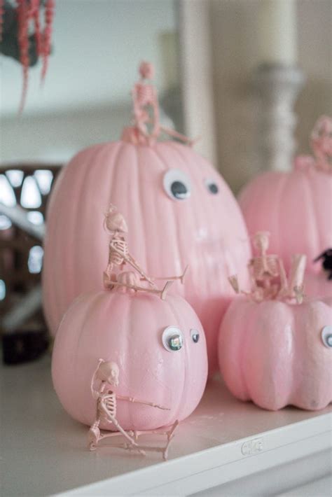 Pink Pumpkin Decorations