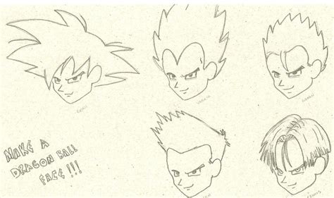 Dragon ball faces by Renabl on DeviantArt