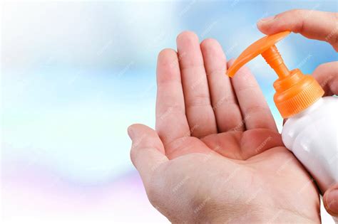 Premium Photo | Soap liquid liquid soap creme hand human hand hygiene
