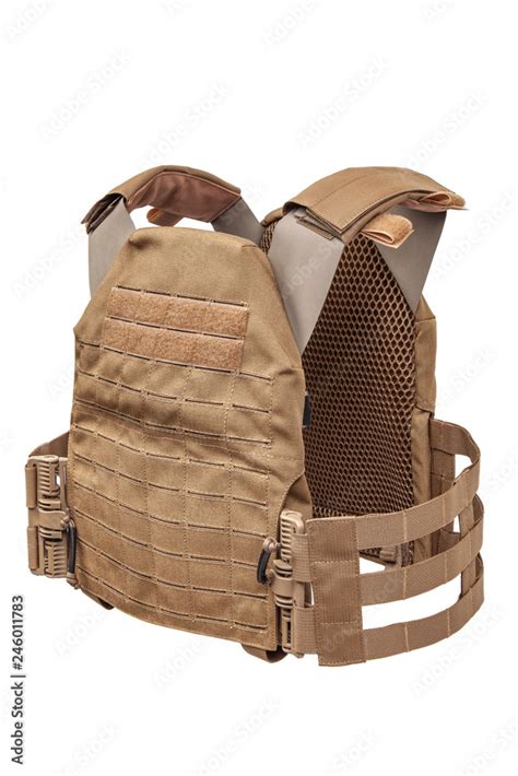 bulletproof vest isolated on white Stock Photo | Adobe Stock