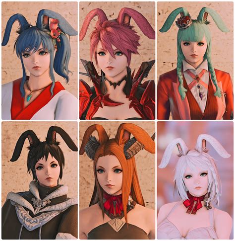 Viera Hairstyles Ffxiv