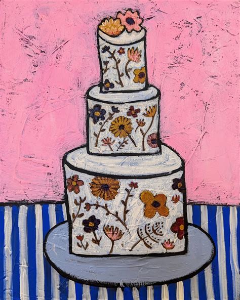 Kerry Louise Bennett - Incroyable gâteau à fleurs Edible, nature morte