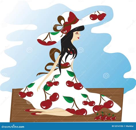 Cherry Lady Picture. Image: 5314106