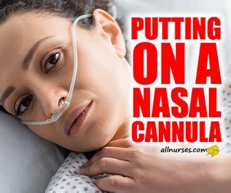 how to put on a nasal cannula