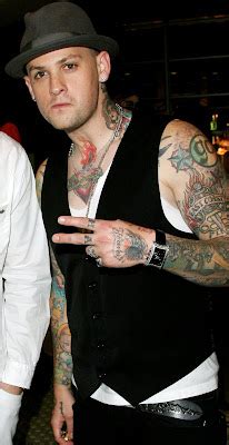 tattooed celebrity: Benji Madden Tattoos