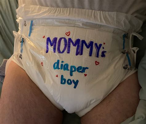 ABDL Fetish Adult Baby Diaper Mommys Diaper Boy | Etsy