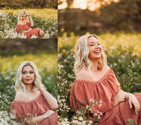 Spring Wildflower Senior Photo Session [East Bay] - Kaitlyn Rose