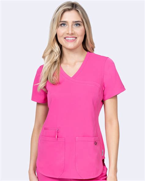 Ava Therese Madi Side Knit Top (1057) – Essential Scrubs Uniform Shop