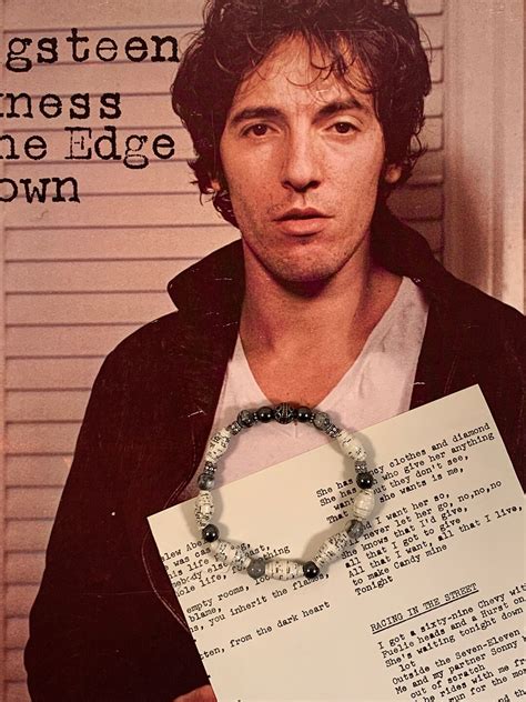 Bruce Springsteen Darkness on the Edge of Town Album Sleeve - Etsy