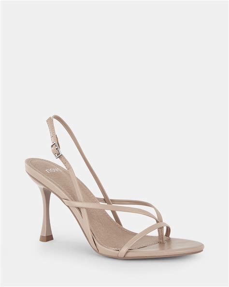 MABELLE NUDE Low Heels | Buy Women's HEELS Online | Novo Shoes
