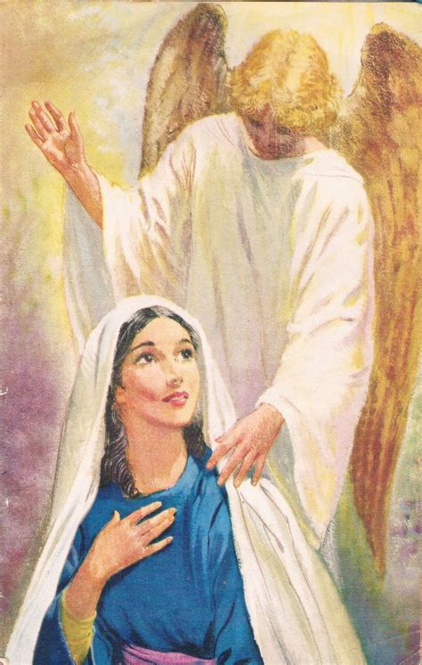 Virgen María con el Arcángel Gabriel | Arcangel gabriel, La anunciacion