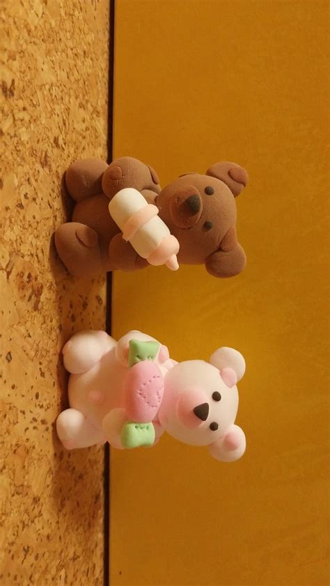 Идея для фигурок из легкого пластилина🤩🐻 | Поделки, Рождественские ...