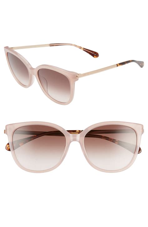 Women’s Kate Spade New York Britton 55mm Cat Eye Sunglasses - Pink ...