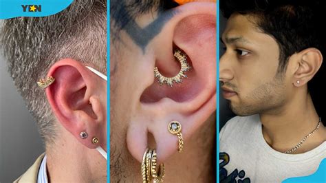 20 Unique ear piercings for men that will elevate your look instantly ...