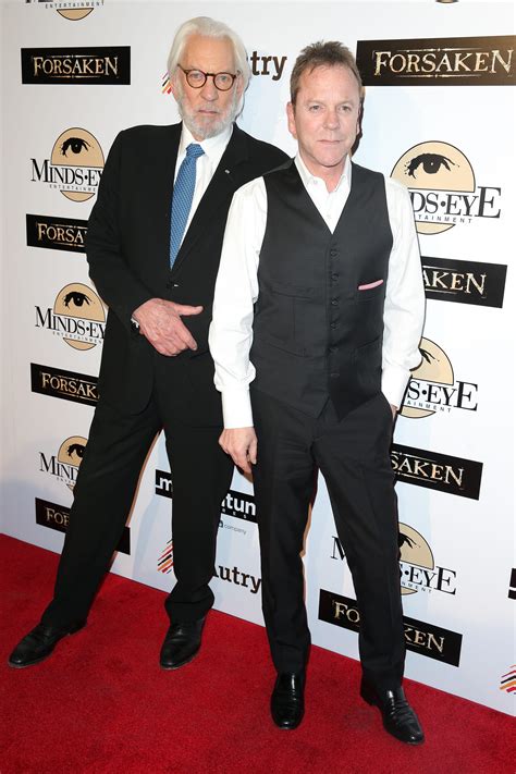 Kiefer Sutherland pays tribute to dad Donald following his death